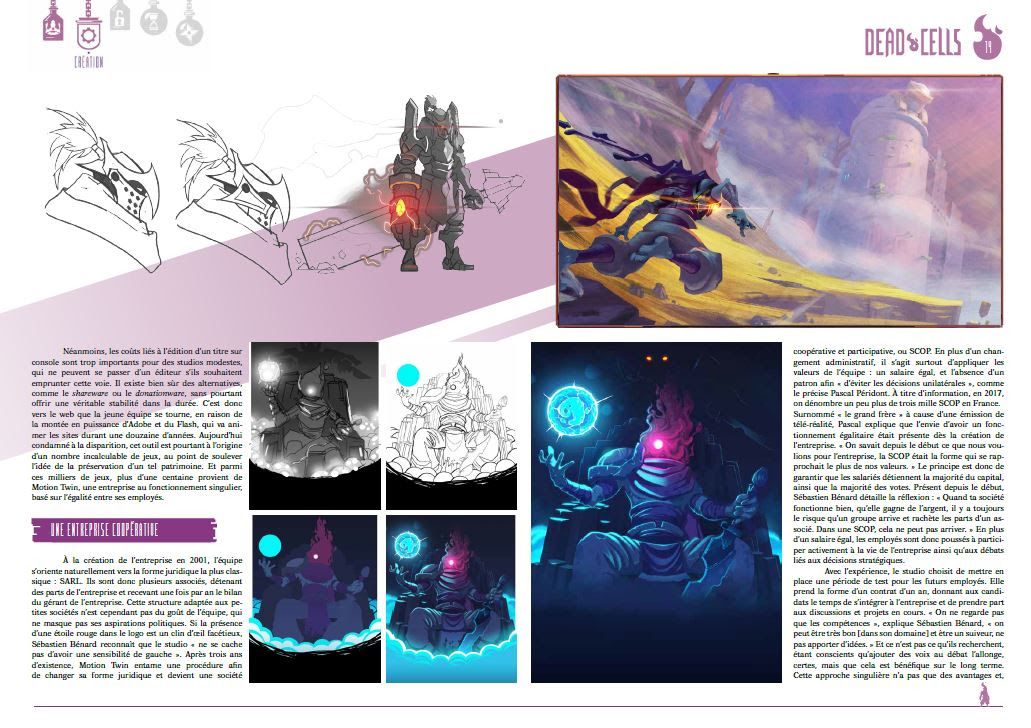 デッドセルズ  設定資料集「The Heart of Dead Cells」 デッドセルズ 設定資料集 The Heart of Dead Cells - メルカリ