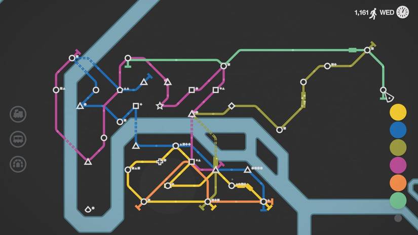 Mini Metro on Nintendo Switch and the Realpolitik of Mass Transit