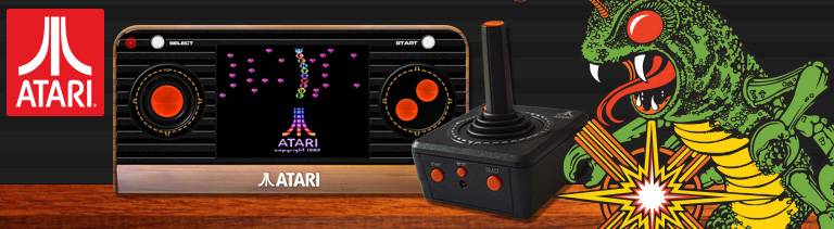 Atari Unleash Their Retro Handheld and Plug & Play Joystick in Time for ...