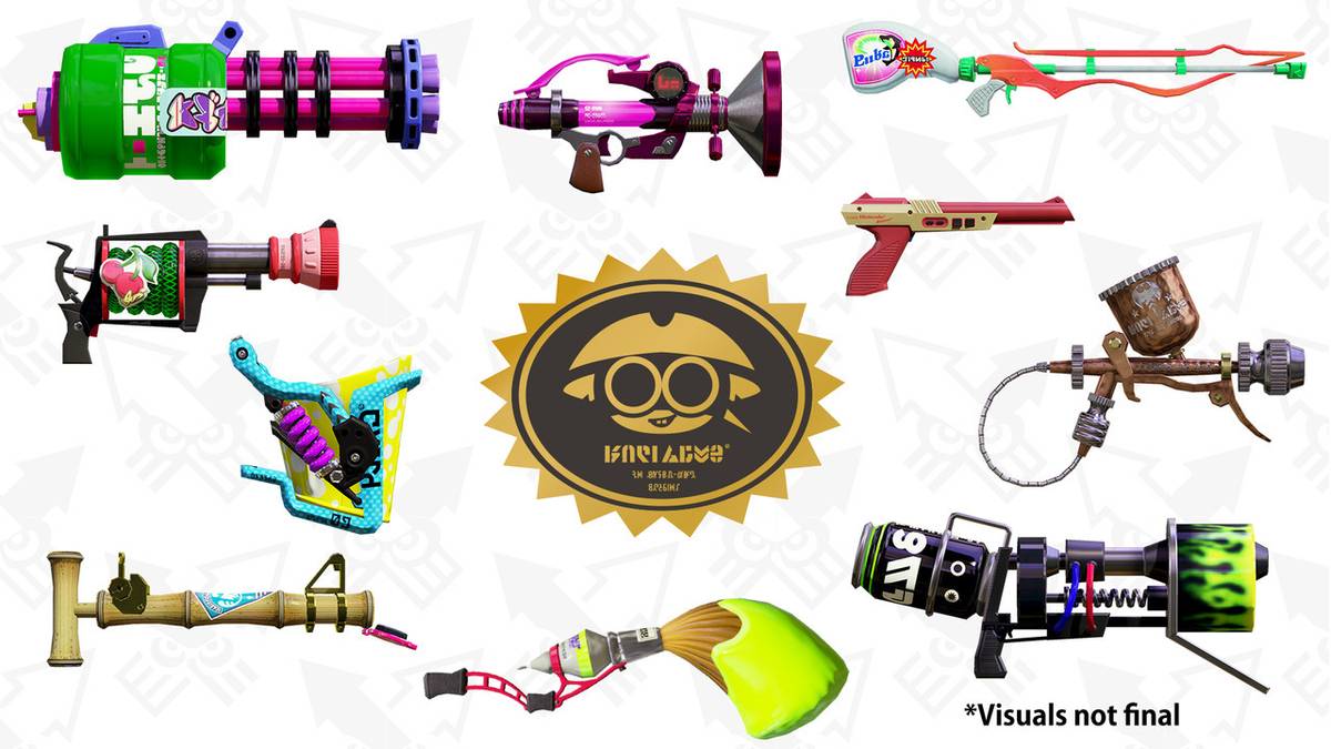 Classic Splatoon Weapons Are Coming Back in Splatoon 2