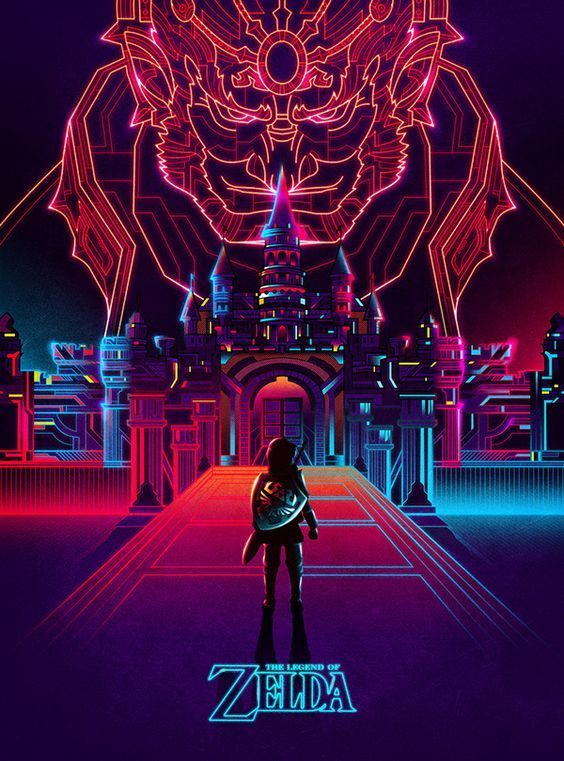 The Legend of Zelda: Breath of the Wild Meets Cyberpunk 2077 in