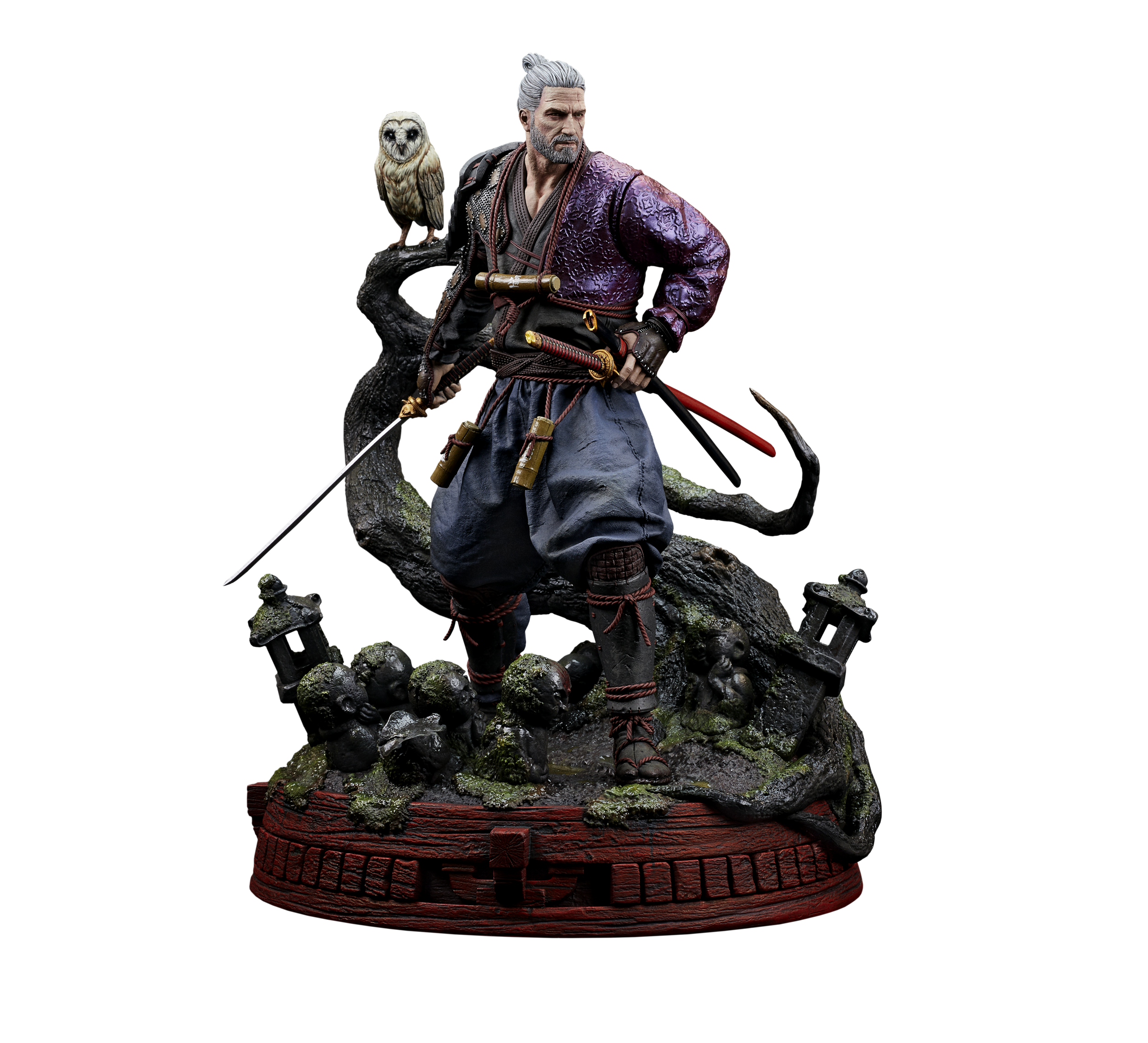 The Witcher 3's Geralt is Re-Imagined as a Samurai in This