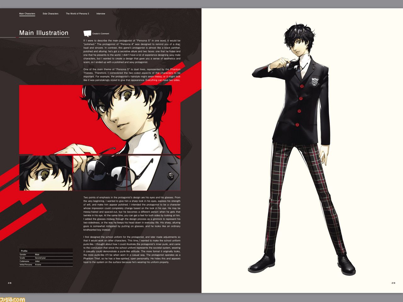 PERSONA 5 THE ROYAL OFFICIAL ART SETTING COLLECTION Nuovo dal