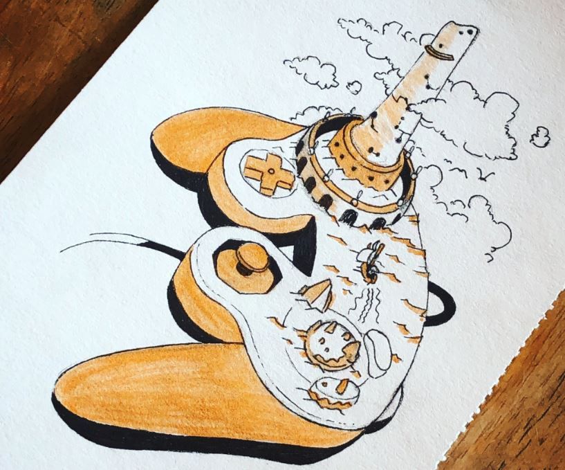 This Hand-Drawn Wind Waker Controller is the Coolest Thing You Will See ...