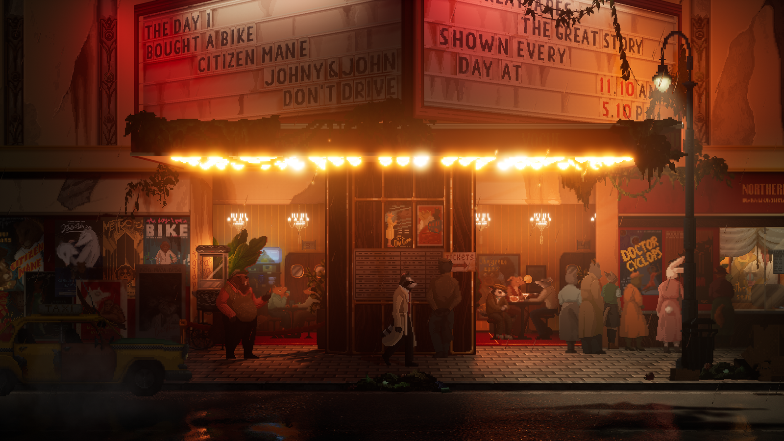 Backbone is A Fascinating Noir Set in An Animal Dystopia