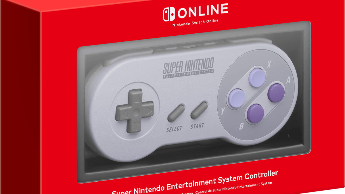 SNES Switch Controllers are Available to Purchase