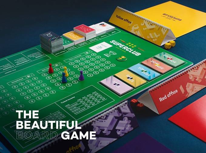 SuperClub, board game