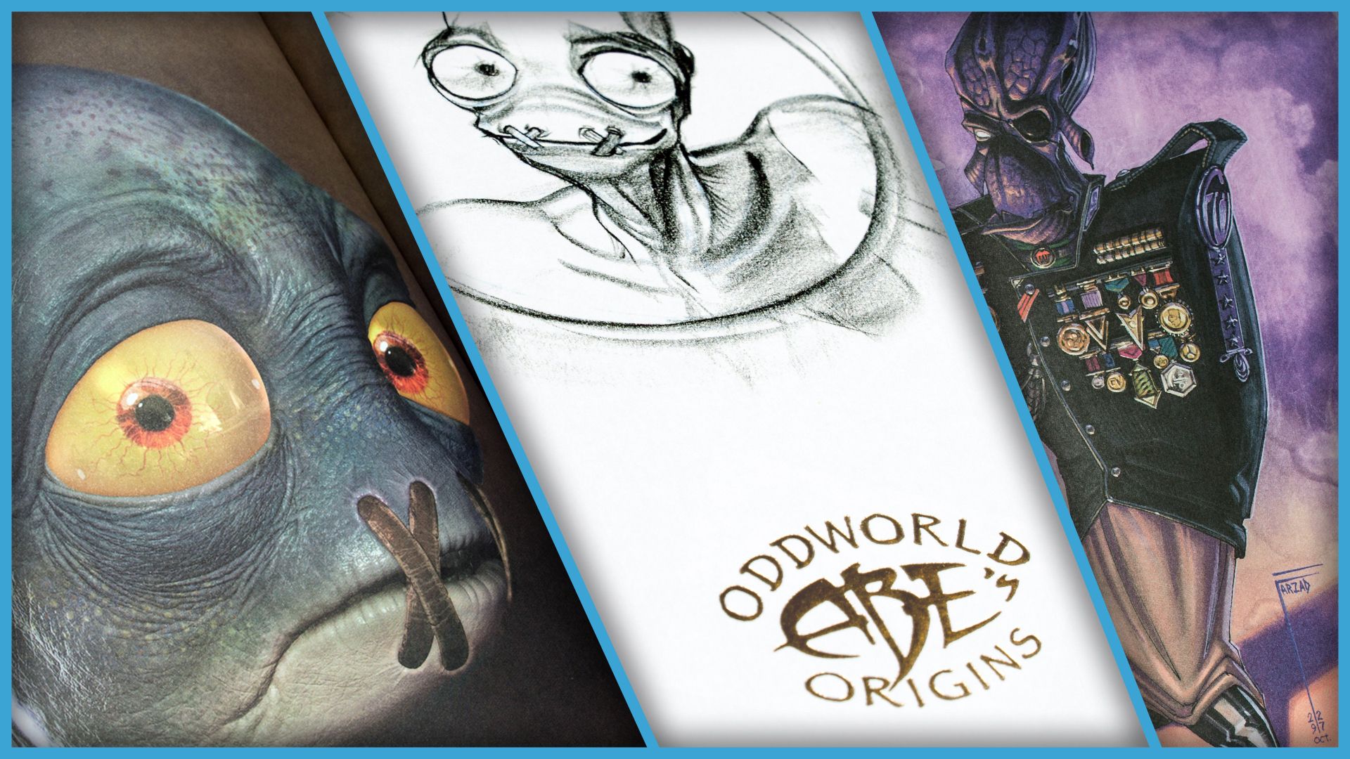 Oddworld　Abe's Origins　エイブ・ア・ゴーゴー Oddworld: Abe's Origins — An Art Book at Heart with Lore and