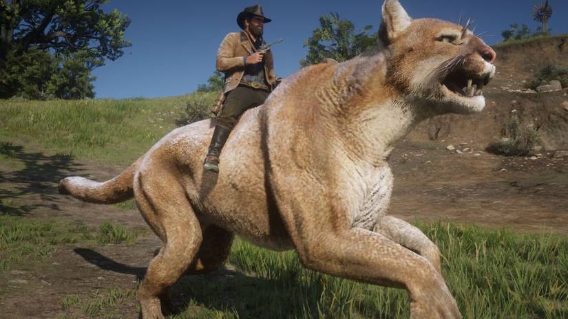Mob Rdr2o This Red Dead Redemption 2 Mod Lets Players Ride Giant Animals