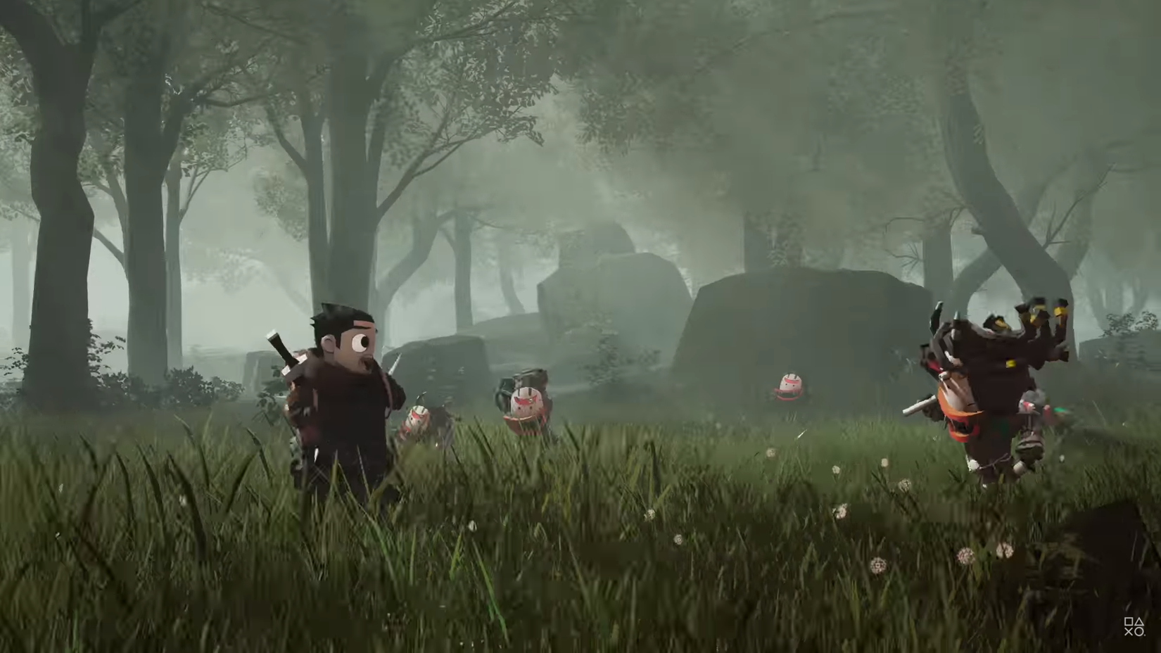 Pequeño diablo dentro de la tribu