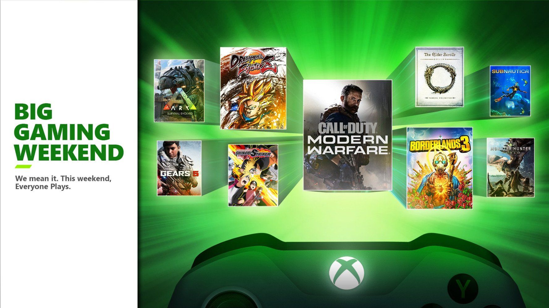 Xbox Big Gaming Weekend