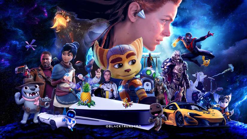 PlayStation 5 Fan Art Presents Some Awesome Gaming Characters in ...