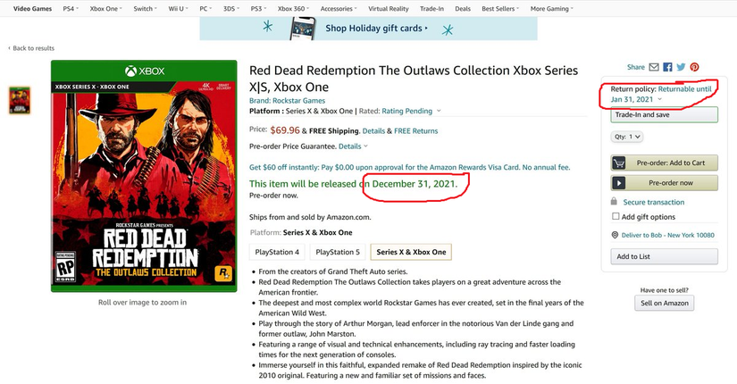 Red Dead Redemption: The Outlaws Collection Rumor Has Been Debunked