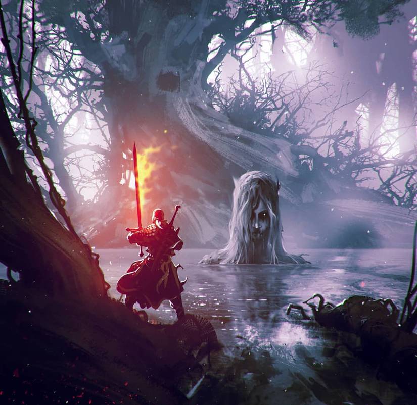 The Witcher Fan Art Is Just As Haunting as It Is Stunning