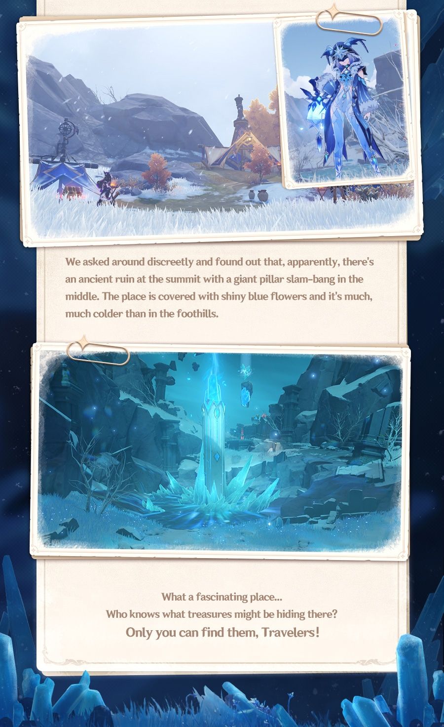Genshin Impact Dragonspine Screenshots - Closer Look at The New Area