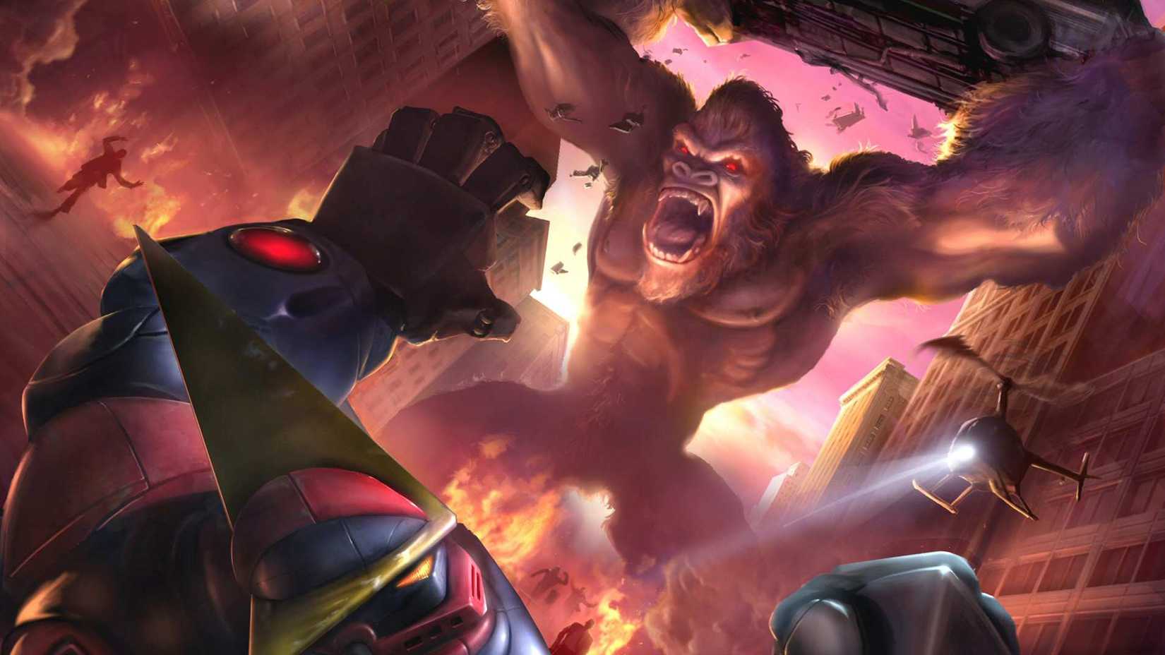 war of the monsters ps4 art