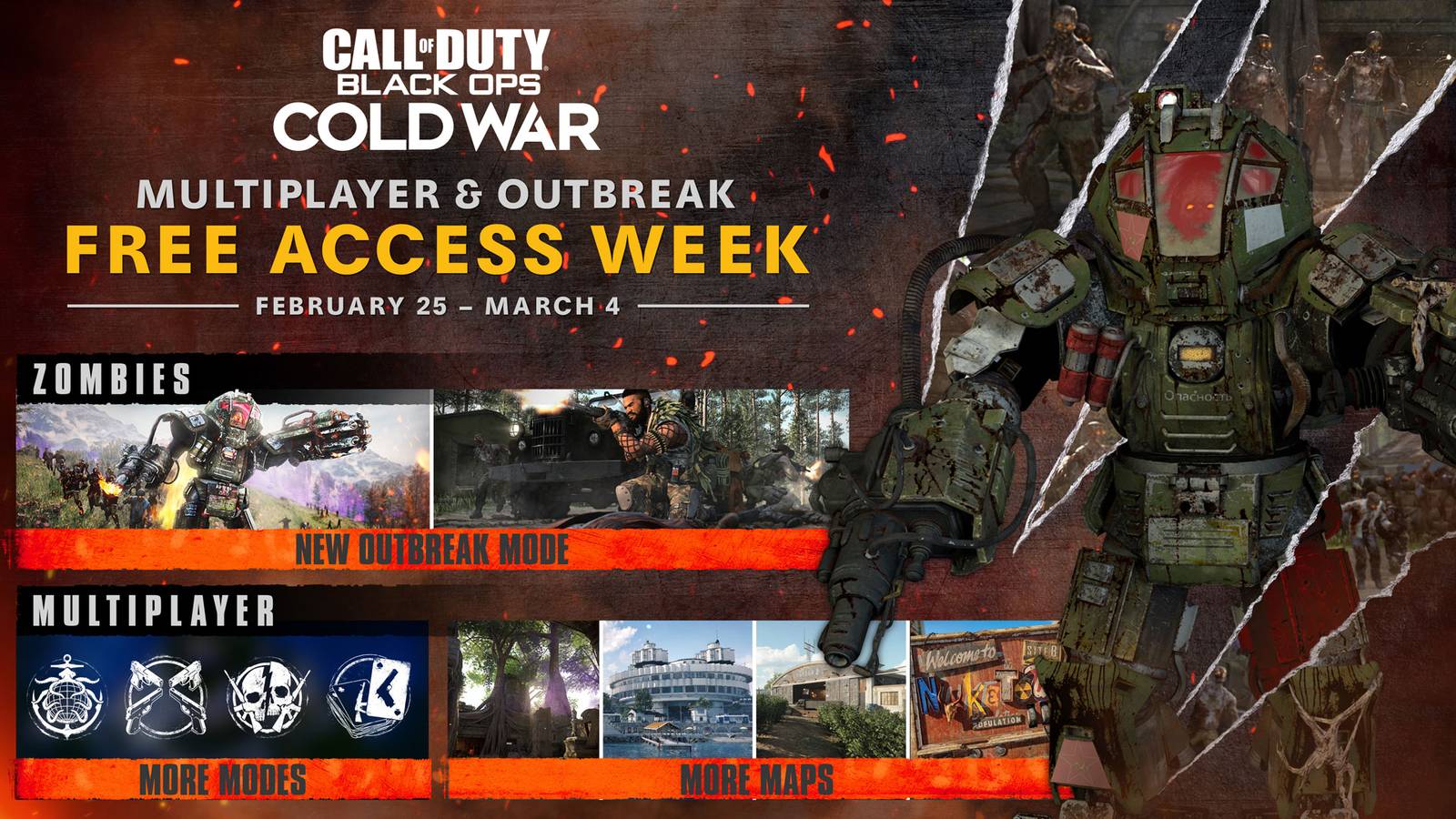 Cold War Free Access Week - Start Date and Available Modes Explained