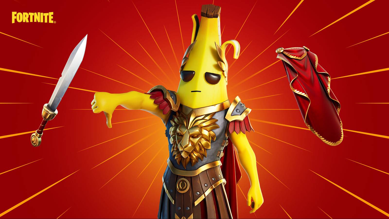 Fortnite: How To Get The New Peely Skin - Gladiator Style