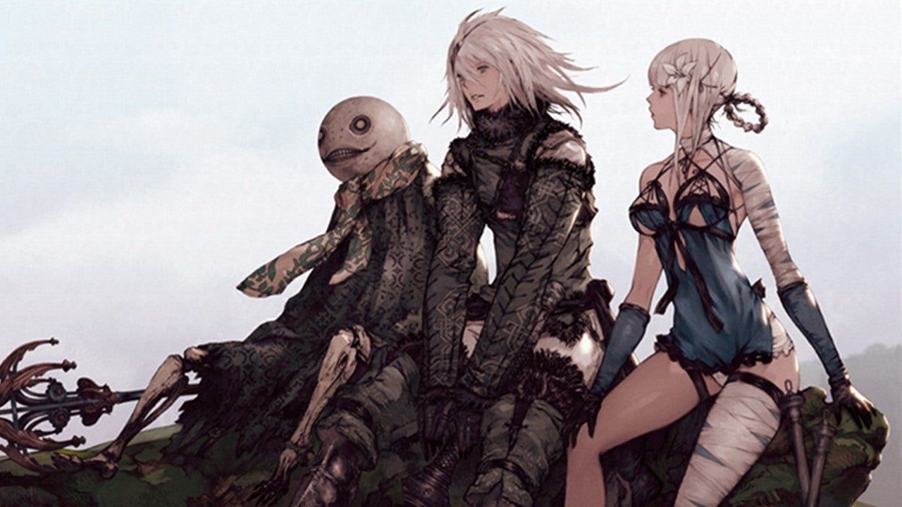 NieR:Automata NieR Replicant キャンバスアートF3 Nier Replicant Ver.1.22474487139 Poster | Official Key Art 01