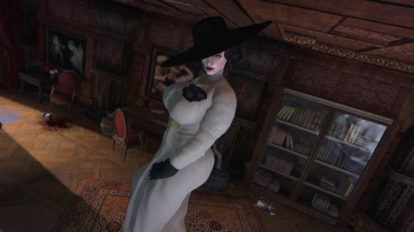RE8's Lady Dimitrescu Enters the Fantasy World of Skyrim as a Mod
