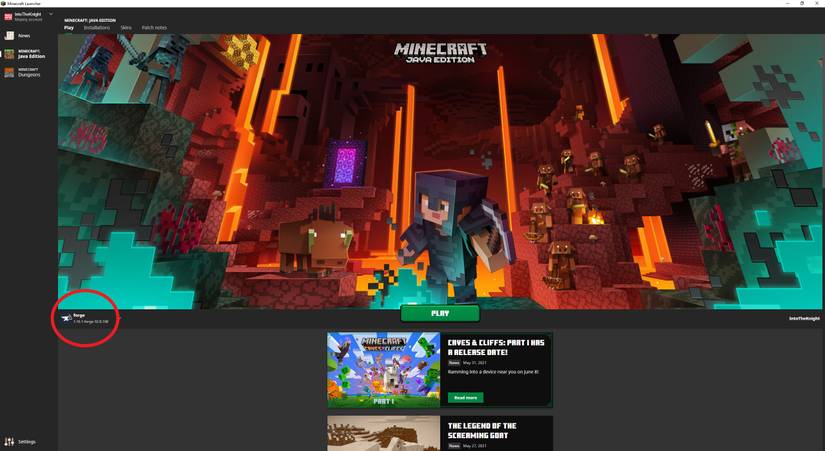Minecraft 67 Update How To Update Minecraft To 1.17 - Caves and Cliffs Update