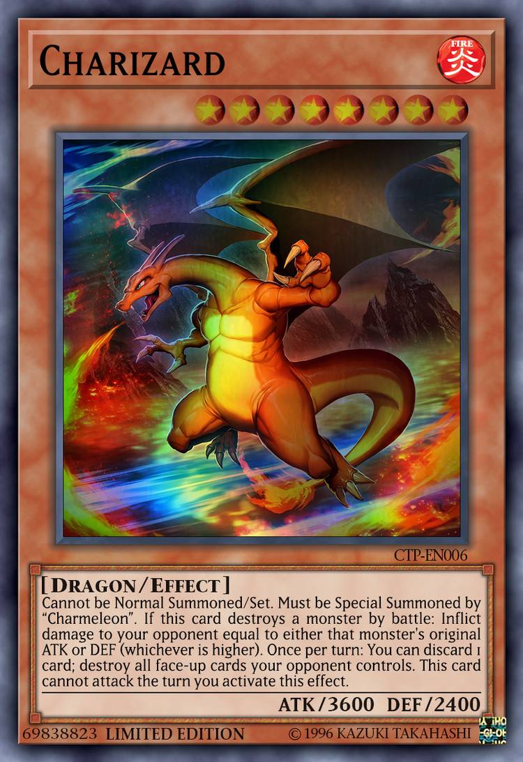 You Need to See This Charizard Yu-Gi-Oh Card You Need to See This Charizard Yu-Gi-Oh Card
