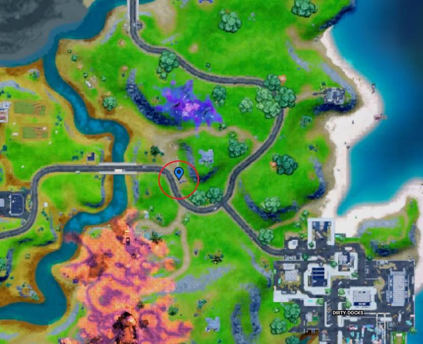 Fortnite Slone Location Season 8