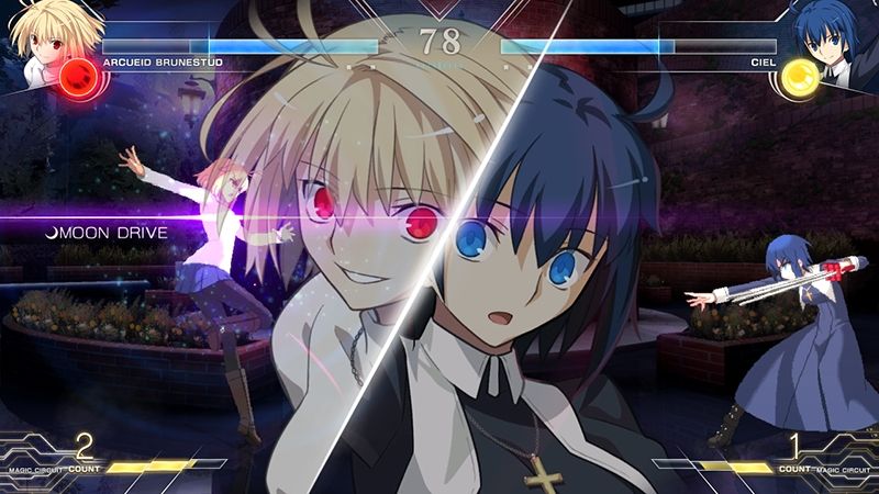 Melty Blood Type Lumina Release Time on Steam, Consoles
