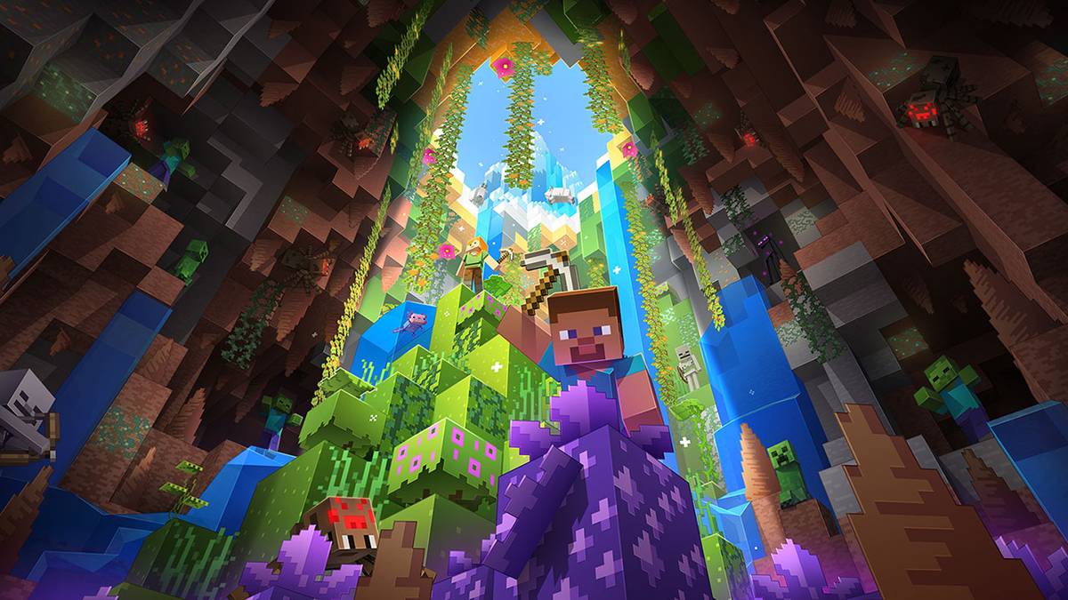 Minecraft Update 1.18 Caves and Cliffs Part 2 Patch Notes Today ...