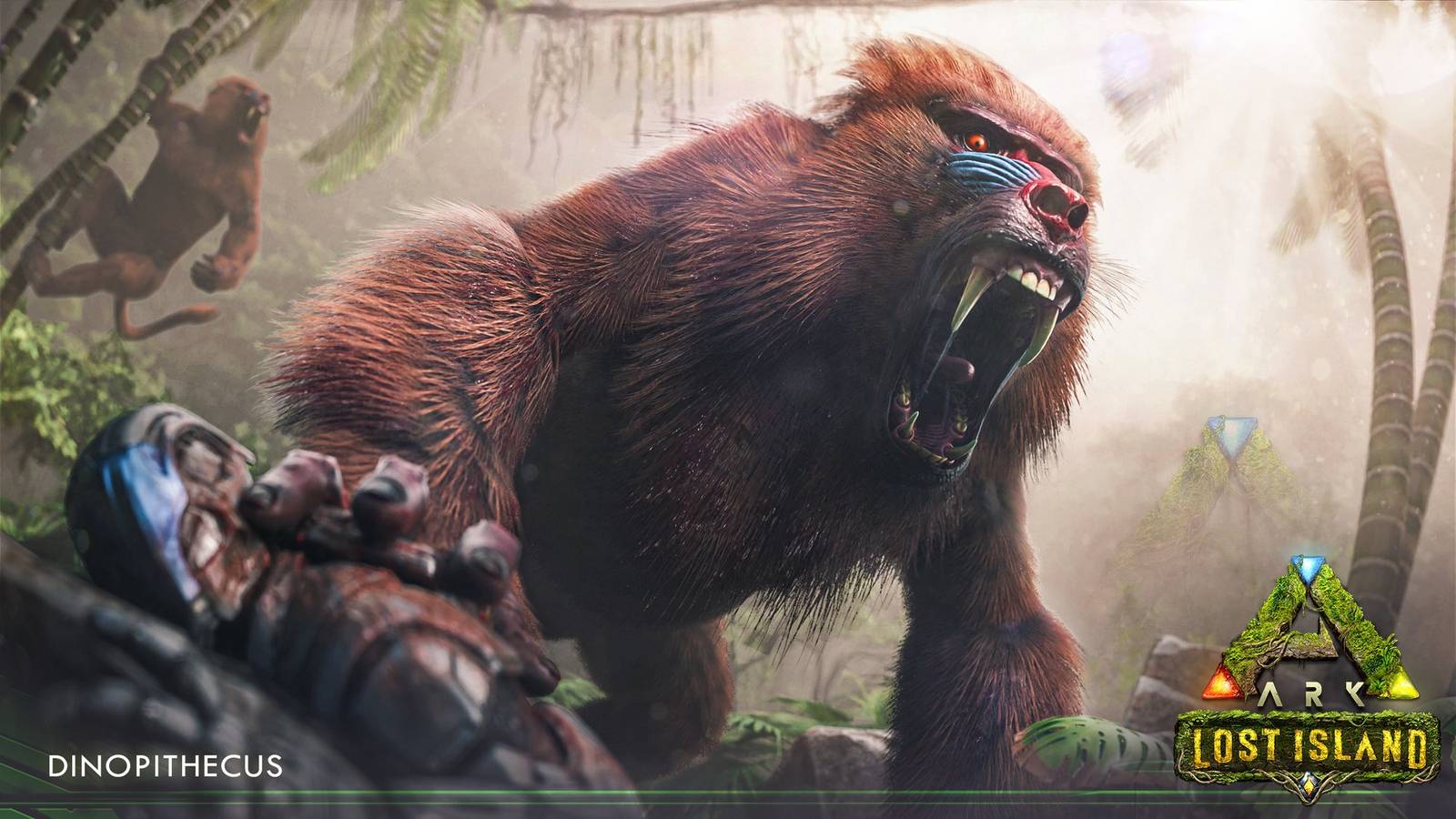 Ark: Lost Island Dinopithecus - How To Tame & Stats