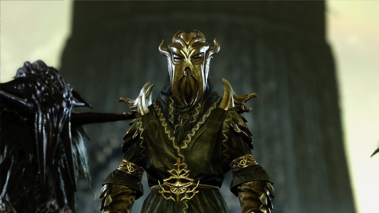 Skyrim Player Embodies the First Dragonborn in Awesome Miraak Cosplay, image size:1280x720
