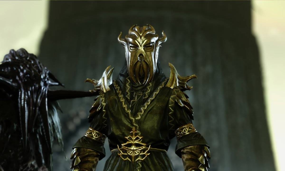 Skyrim Player Embodies the First Dragonborn in Awesome Miraak Cosplay, image size:1200x720