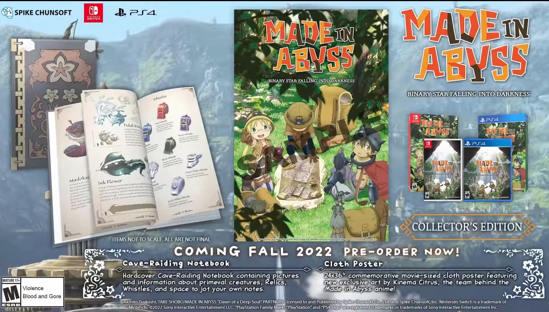 Made in Abyss Binary Star Falling into Darkness Collector's