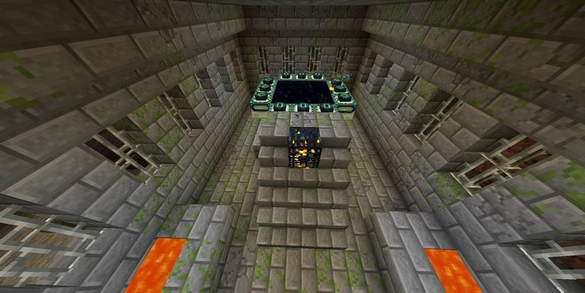Minecraft - completed Ender Portal