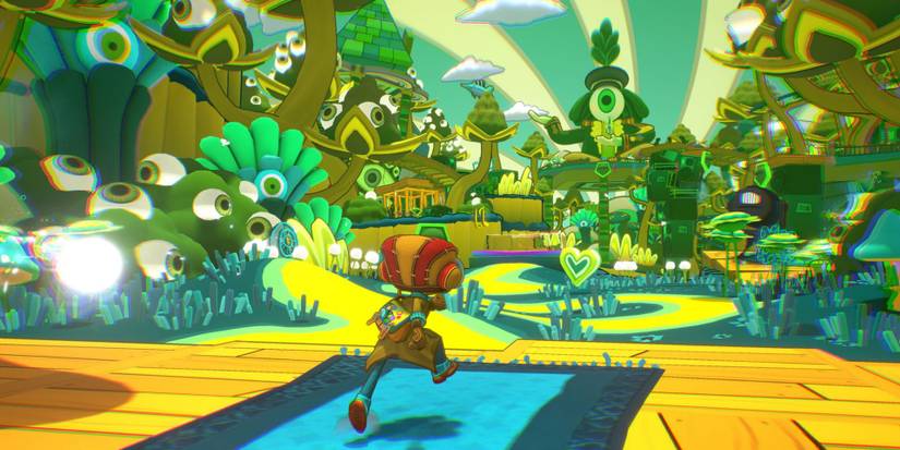 Psychonauts 2 Raz Inside Of The Brain In A Jar