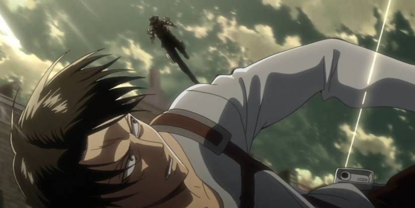 Levi Being Chased by Kenny