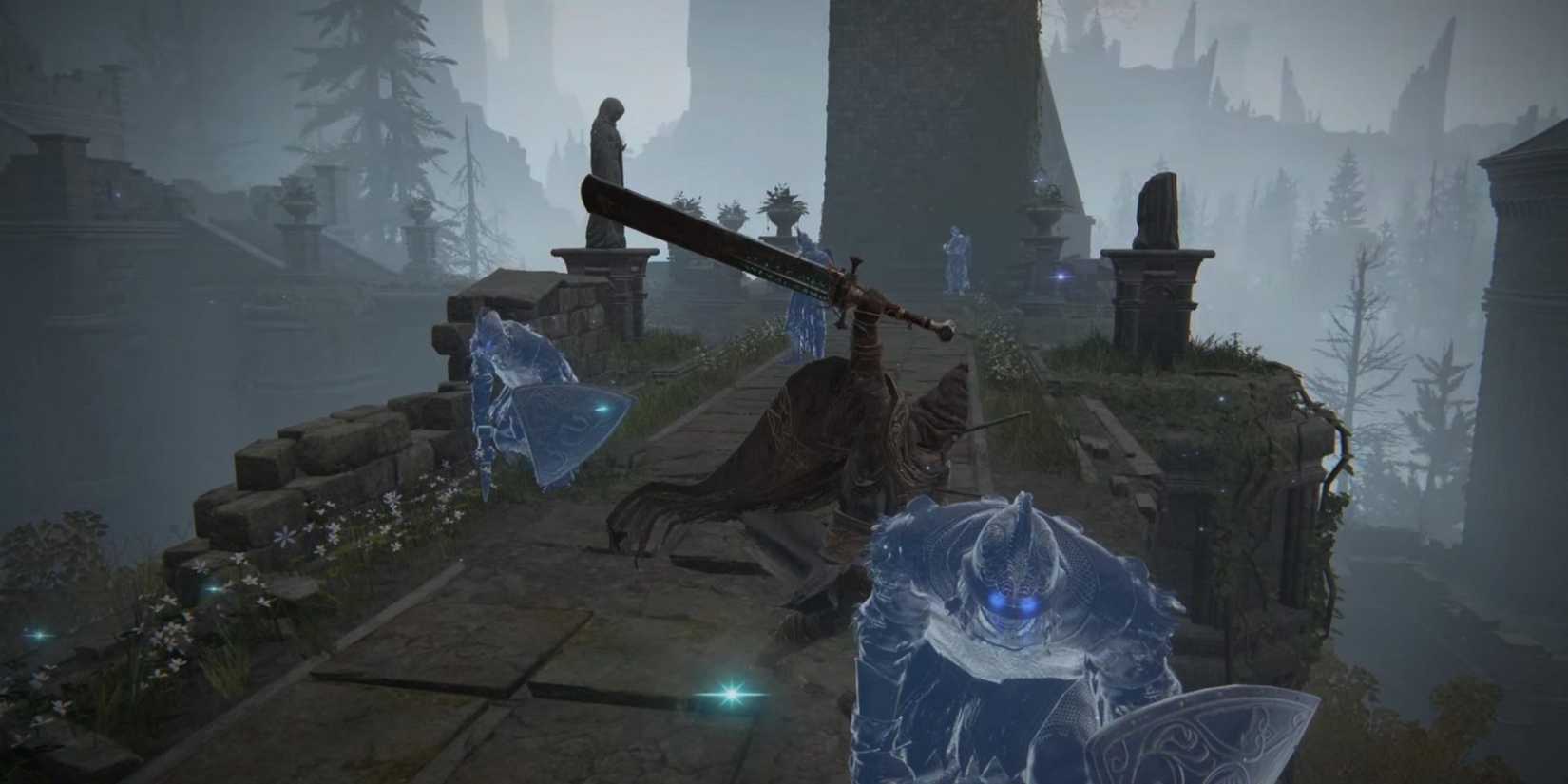 elden ring battle with spirit Carian Knights