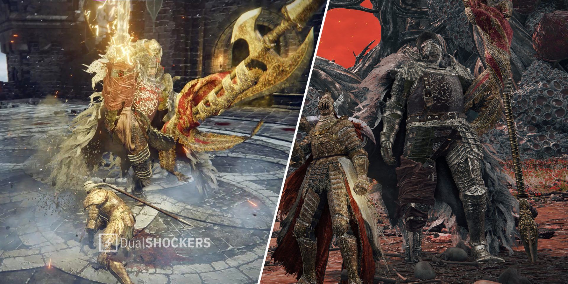Elden Ring Commander Niall boss fight