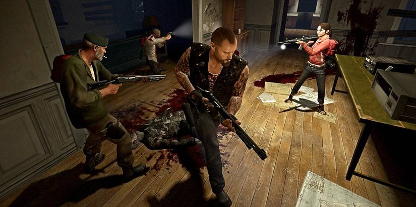 4 survivors left inside the building