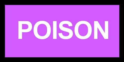 Pokémon Poison Type Symbol