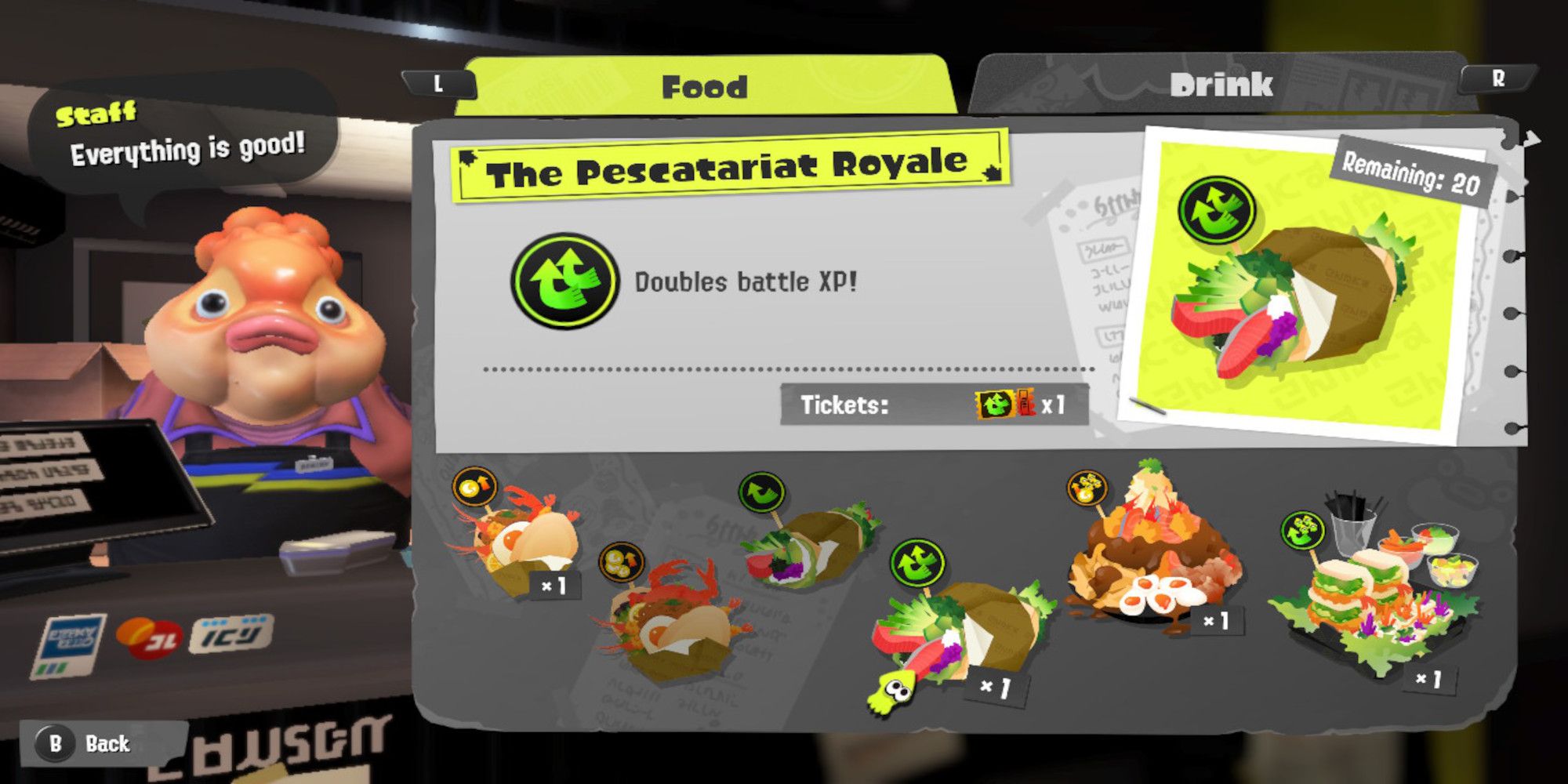 Splatoon 3: How To Get More Food Tickets