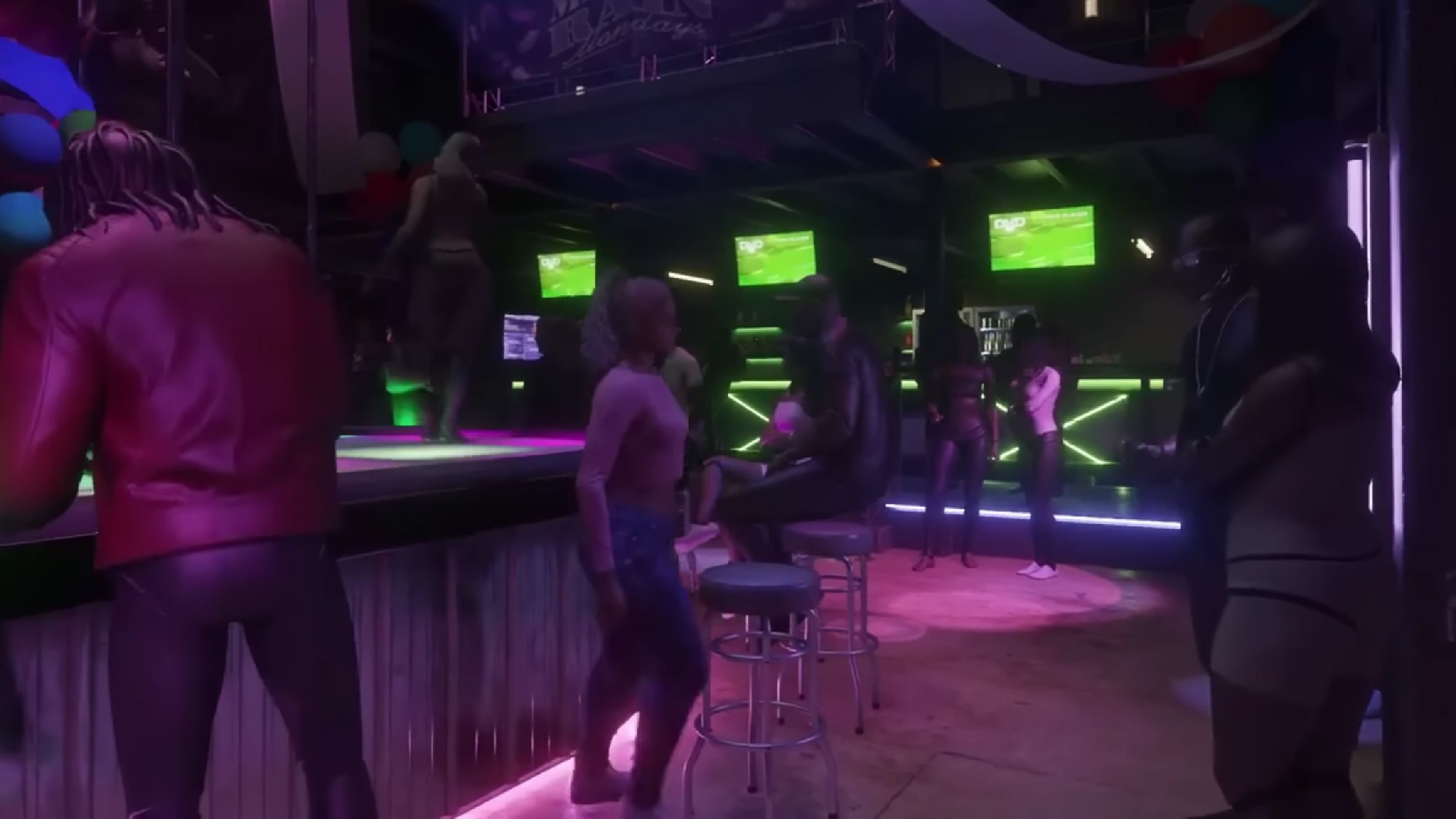 Lucia in night club in GTA 6