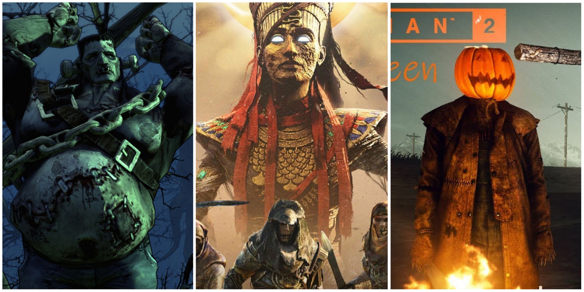 Borderlands, Asassins Creed Origins, And Hitman 2