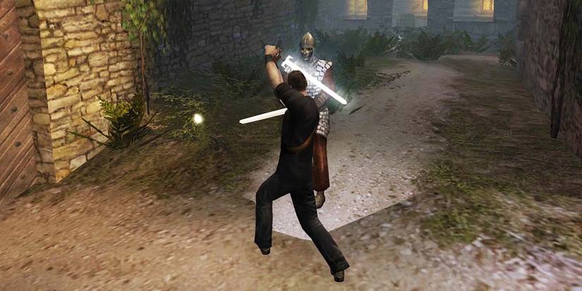 Combat With An Undead Soldier In Shade Wrath Of Angels
