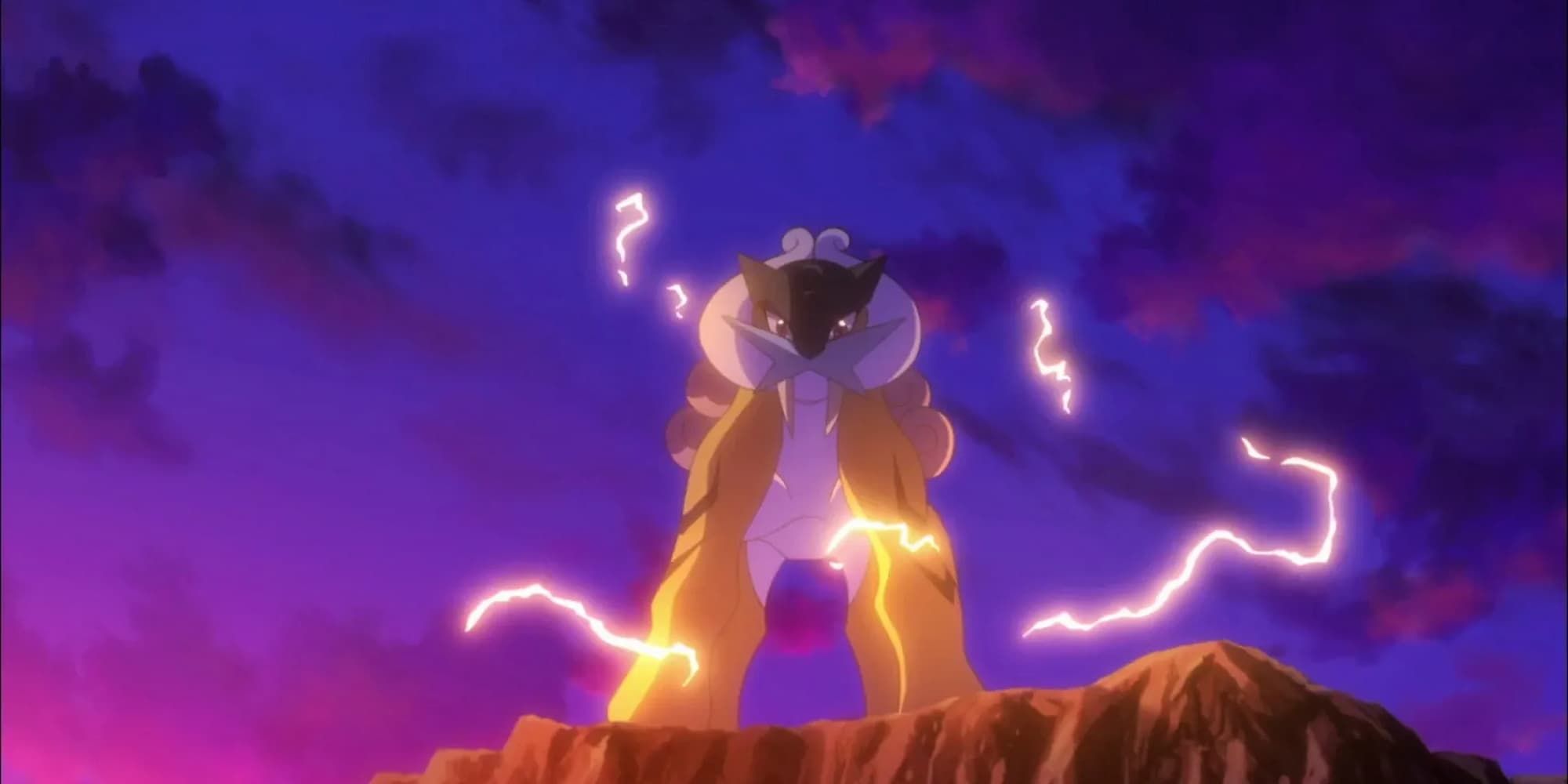 Pokemon Raikou With Electricity 