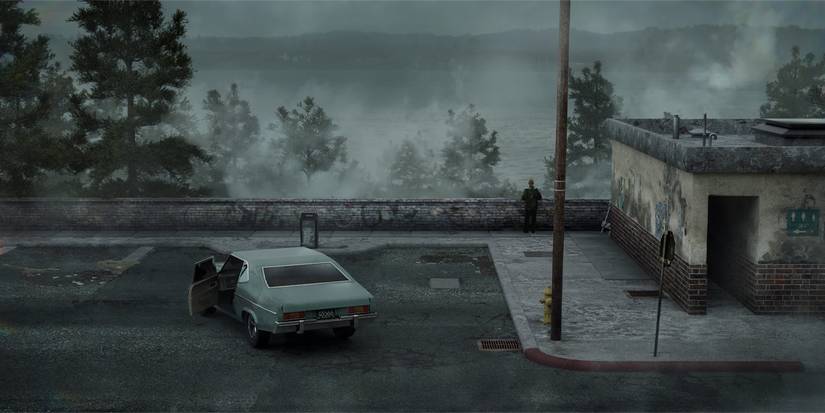 Silent Hill 2 HD WIth Car Parked