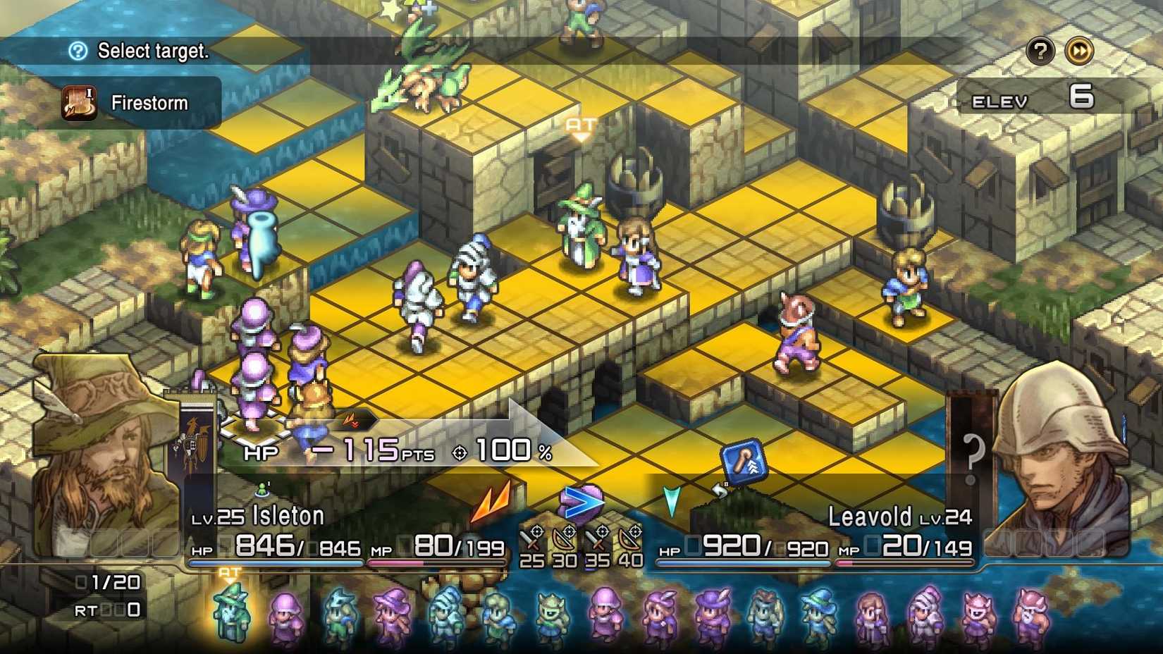Tactics Ogre: Characters and classes reborn
