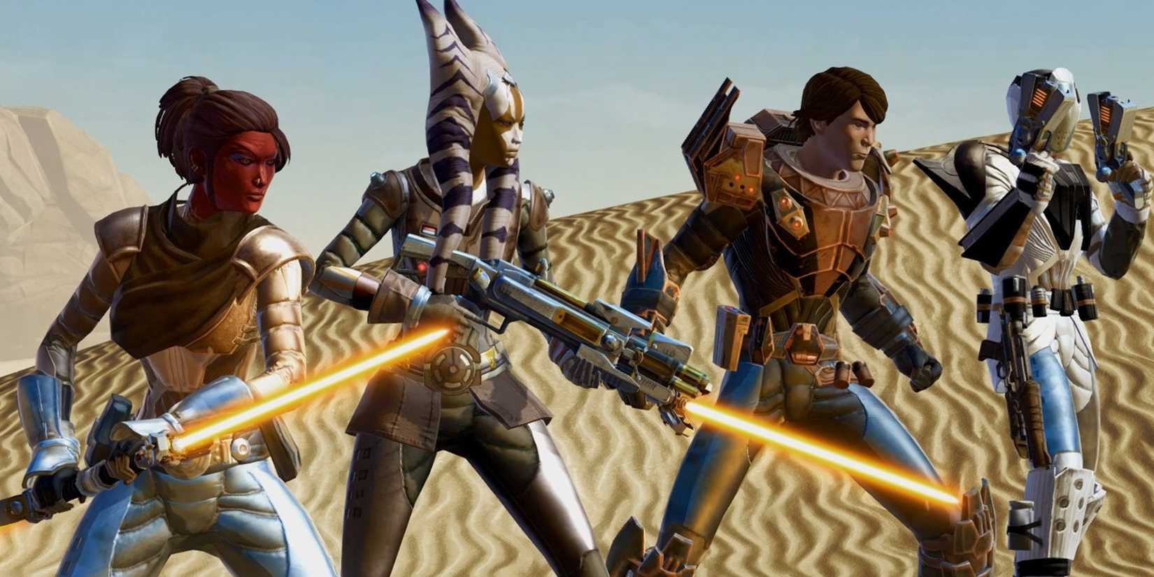 Star Wars The Old Republic Party MMO