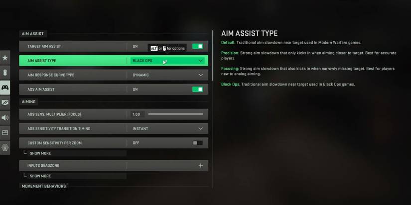 Modern Warfare 2: Different Aim Assist Types Explained