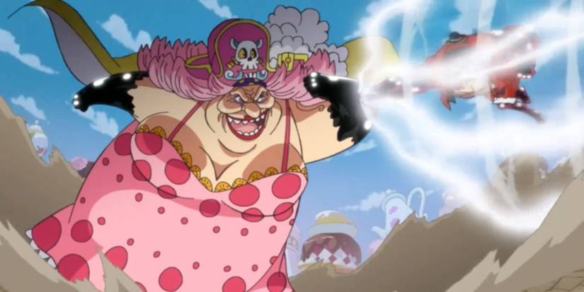 One Piece - Big Mom et Luffy se battent avec Haki